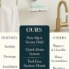 1775066386_Zuku-Soap-Holder-for-Bathroom-Stickable-Wall-Mounted-Soap-Stand-Self-Adhesive-Soap-Holder-with-Drainage-Tray-Soap-Case-for-Wall-Bathroom-Accessories-2.jpg Zuku Soap Holder for Bathroom Stickable Wall Mounted Soap Stand Self Adhesive Soap Holder with Drainage Tray Soap Case for Wall Bathroom Accessories (2)