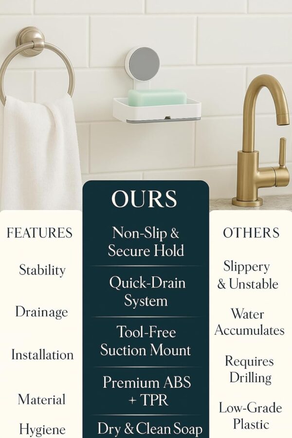1775066386_Zuku-Soap-Holder-for-Bathroom-Stickable-Wall-Mounted-Soap-Stand-Self-Adhesive-Soap-Holder-with-Drainage-Tray-Soap-Case-for-Wall-Bathroom-Accessories-2.jpg Zuku Soap Holder for Bathroom Stickable Wall Mounted Soap Stand Self Adhesive Soap Holder with Drainage Tray Soap Case for Wall Bathroom Accessories (2)