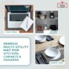 1775075355_by-Trendy-Home-Anti-Slip-Mat-for-Kitchen-45-cm-x-5-m-Food-Grade-Washable-Mat-for-Fridge-Shelves-Cupboards-EVA-Shelf-Liner-Sheet-for-Drawers-Wardrobe-Diamond-Texture-Grey.jpg by Trendy Home Anti-Slip Mat for Kitchen (45 cm x 5 m), Food Grade & Washable, Mat for Fridge, Shelves, Cupboards, EVA Shelf Liner Sheet for Drawers & Wardrobe (Diamond Texture, Grey)