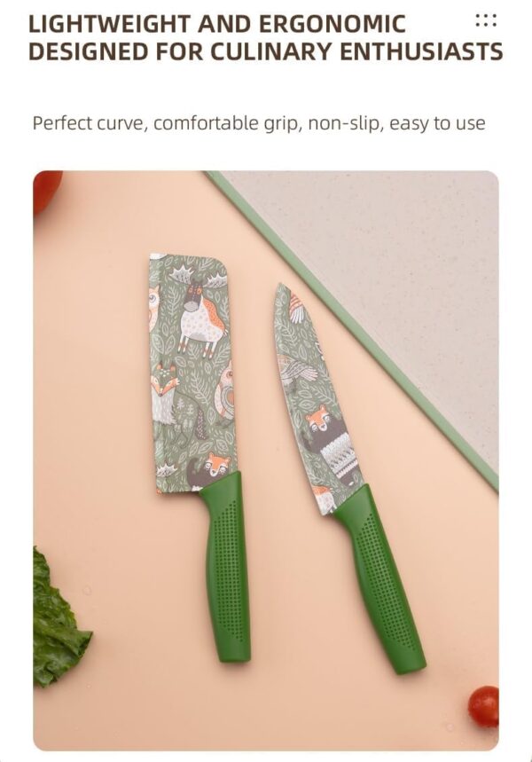1775079083_Professional-Kitchen-Knife-Set-–-3-Pieces-High-Carbon-Stainless-Steel-Colour-Printed-Coated-Knives-Chef-Knife-Utility-Knife-Santoku-Knife-with-Ergonomic-Handle.jpg Professional Kitchen Knife Set – 3 Pieces | High Carbon Stainless Steel Colour Printed Coated Knives | Chef Knife, Utility Knife & Santoku Knife with Ergonomic Handle
