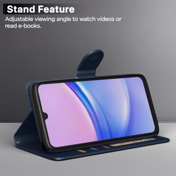 1775086607_Pikkme-Flip-Cover-Leather-Finish-Inside-TPU-with-Card-Pockets-Wallet-Stand-and-Shock-Proof-Complete-Protection-Flip-Case-for-Samsung-Galaxy-F15-5G-M15-5G-M15-Prime-5GBlue.jpg Pikkme Flip Cover Leather Finish | Inside TPU with Card Pockets | Wallet Stand and Shock Proof | Complete Protection Flip Case for Samsung Galaxy F15 5G / M15 5G / M15 Prime 5G(Blue)