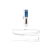 TRAMONTINA Stainess Steel Tomato Knife, 5 inches, Black