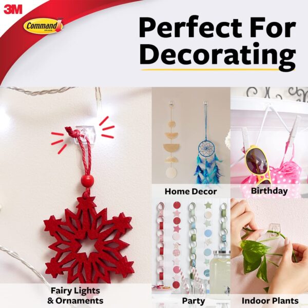 1775089215_Command-Decorating-organizing-Pack-of-20-clipshooks-and-24-mini-strips-Damage-Free-walls-ClearPlastic.jpg Command Decorating & organizing Pack of 20 clips/hooks and 24 mini strips, Damage Free walls, Clear,Plastic