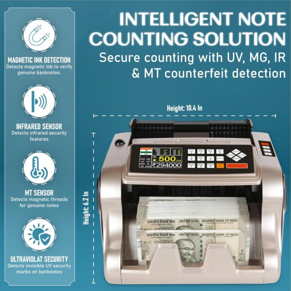 1775116244_Brontix-B-400-Money-Counting-Machine-with-Mix-Note-Count-High-Speed-Note-Cash-Counting-Machine-Heavy-Duty-Currency-Counting-Machine-with-UVMGIR-Fake-Note-Detection-and-LCD-Display.jpg Brontix B-400 Money Counting Machine with Mix Note Count | High-Speed Note & Cash Counting Machine | Heavy Duty Currency Counting Machine with UV/MG/IR Fake Note Detection and LCD Display