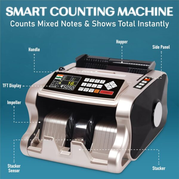 1775116245_Brontix-B-400-Money-Counting-Machine-with-Mix-Note-Count-High-Speed-Note-Cash-Counting-Machine-Heavy-Duty-Currency-Counting-Machine-with-UVMGIR-Fake-Note-Detection-and-LCD-Display.jpg Brontix B-400 Money Counting Machine with Mix Note Count | High-Speed Note & Cash Counting Machine | Heavy Duty Currency Counting Machine with UV/MG/IR Fake Note Detection and LCD Display