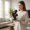 Family Statue | Resin Thinker Sculpture | Home Decor Items for Living Room Show Piece | Table Artifact | (Mother & Child)