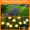 Solar Garden Lamp_210, Waterproof Outdoor Solar Light for Yard & Patio