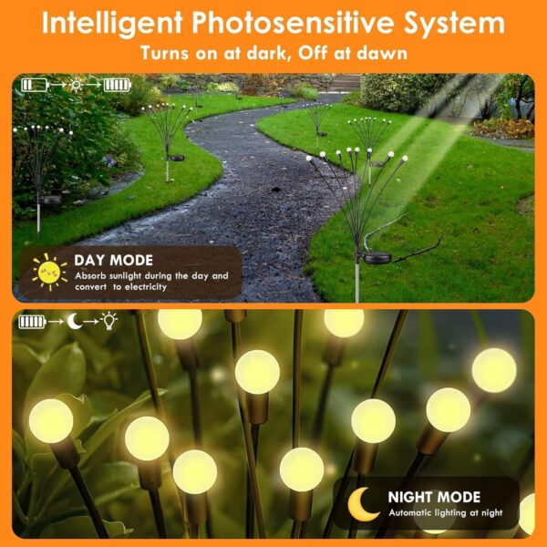 Solar Garden Lamp_210, Waterproof Outdoor Solar Light for Yard & Patio