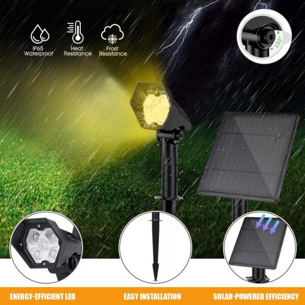 1775161333_GIGALUMI-GL-193-10-LED-Solar-Dual-Spotlight-IP65-Waterproof-Outdoor-Smart-Spot-Lights-with-6V-Panel-1800mAh-Battery-for-Driveway-Pathway-Garden-2-Pcs-Warm-White.jpg GIGALUMI GL-193 10 LED Solar Dual Spotlight IP65 Waterproof Outdoor Smart Spot Lights with 6V Panel 1800mAh Battery for Driveway Pathway Garden (2 Pcs, Warm White)