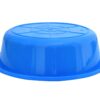 Kuber Industries Multiuses Unbreakable Plastic Knead Dough Basket/Basin Bowl For Home & Kitchen 6 Ltr- Pack of 2 (Blue & Red)