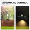 Solar Light Outdoor for Garden, Home, Balcony, Deck, Stair, Step, Waterproof Solar Lights for Outside Patio, Wall, Terrace Garden Setup (20, Compact)