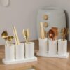 1775190291_Zollyss-Kitchen-Organizer-Plastic-Self-Draining-Tableware-Storage-Box-Spoon-Knife-Fork-Chopstick-Cutlery-Holder-Organizer-Stand-for-Kitchen-Dining-Table-23-X-8-X-12-cm.jpg Zollyss Kitchen Organizer - Plastic Self Draining Tableware Storage Box - Spoon, Knife, Fork, Chopstick, Cutlery Holder, Organizer Stand for Kitchen, Dining Table, 23 X 8 X 12 cm