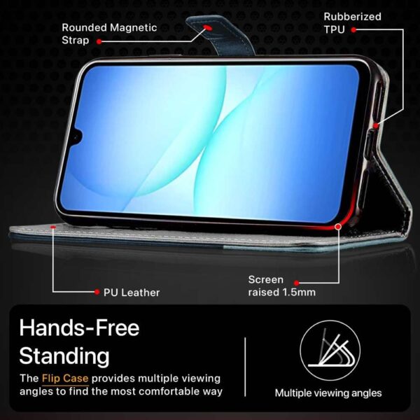 1775193342_FLIPPED-Vegan-Leather-Flip-Case-Back-Cover-for-Samsung-Galaxy-M17-5G-A17-5G-F17-5G-Flexible-Shock-Proof-Hand-Stitched-Leather-Finish-Card-Pockets-Wallet-Stand-Blue-with-Aquamarine.jpg FLIPPED Vegan Leather Flip Case Back Cover for Samsung Galaxy M17 5G | A17 5G | F17 5G (Flexible, Shock Proof | Hand Stitched Leather Finish | Card Pockets Wallet & Stand | Blue with Aquamarine)