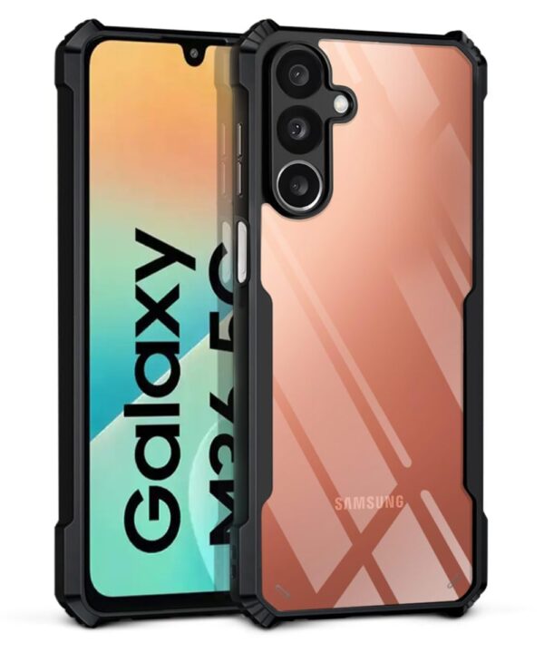 1775201510_WOW-IMAGINE-Shock-Proof-Clear-Protective-Back-Case-for-Samsung-Galaxy-M36-5G-Samsung-Galaxy-F36-5G-AirEDGE-Technology-360-Degree-Camera-Protection-Transparent-Hybrid-Mobile-Cover-Black.jpg WOW IMAGINE Shock Proof Clear Protective Back Case for Samsung Galaxy M36 5G | Samsung Galaxy F36 5G- AirEDGE Technology | 360 Degree Camera Protection | Transparent Hybrid Mobile Cover - Black