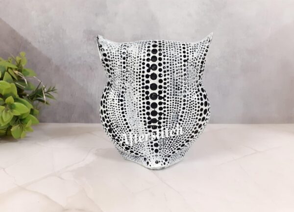 White owl Idol Big Statue for Home Feng Shui Office Table décor showpiece Figurines Lucky Charm Beautiful Gifts and Collectibles