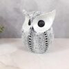 White owl Idol Big Statue for Home Feng Shui Office Table décor showpiece Figurines Lucky Charm Beautiful Gifts and Collectibles