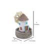 Wonderland Miniature Resin Windmill |Garden Miniatures| Doll House Accessories| Miniature for Home & Garden Decor