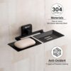 1775213275_GRIVAN-Wall-Mounted-Stainless-Steel-Black-Matt-Finish-Square-Shape-Double-Soap-Holder-for-Bathroom-Soap-StandsSoap-Tray-for-Bath-Dish-Bathroom-Accessories-and-Fittings-Rust-Free-Set-of-1.jpg GRIVAN Wall Mounted Stainless Steel Black Matt Finish Square Shape Double Soap Holder for Bathroom, Soap Stands/Soap Tray for Bath Dish Bathroom Accessories and Fittings Rust Free (Set of 1)