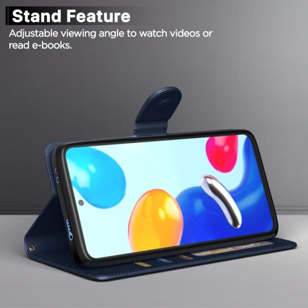 1775225880_Pikkme-Flip-Cover-Leather-Finish-Inside-TPU-with-Card-Pockets-Wallet-Stand-and-Shock-Proof-Complete-Protection-Flip-Case-for-Redmi-Note-11-Note-11sBlue.jpg Pikkme Flip Cover Leather Finish | Inside TPU with Card Pockets | Wallet Stand and Shock Proof | Complete Protection Flip Case for Redmi Note 11 / Note 11s(Blue)