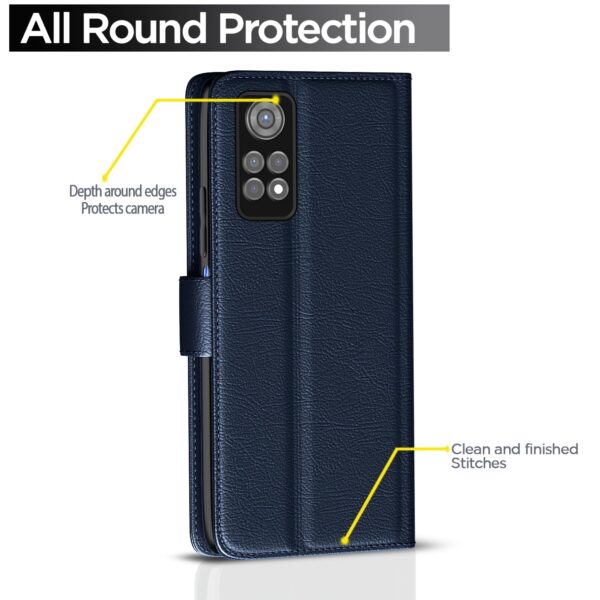1775225881_Pikkme-Flip-Cover-Leather-Finish-Inside-TPU-with-Card-Pockets-Wallet-Stand-and-Shock-Proof-Complete-Protection-Flip-Case-for-Redmi-Note-11-Note-11sBlue.jpg Pikkme Flip Cover Leather Finish | Inside TPU with Card Pockets | Wallet Stand and Shock Proof | Complete Protection Flip Case for Redmi Note 11 / Note 11s(Blue)