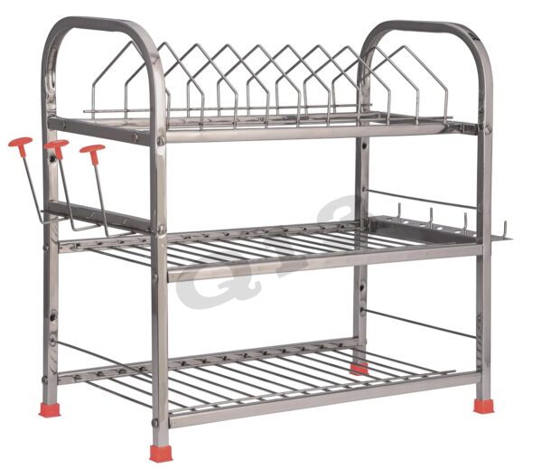 1775226683_4RCE-Stainless-Steel-Utensils-Stand-Dish-Rack-for-Kitchen-Utensils-Drying-Rack-Organiser-for-Kitchen-Dish-StandWall-Mount-bartan-Stand-18×18-Utensils-Stand.jpg 4RCE Stainless Steel Utensils Stand (Dish Rack) for Kitchen | Utensils Drying Rack Organiser for Kitchen | Dish Stand/Wall Mount bartan Stand - (18×18 Utensils Stand)