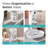 1775233480_The-Better-Home-Bathroom-Accessories-Set-4-Piece-Terrazzo-Design-Soap-Dispenser-Tooth-Brush-Holder-Mouth-Wash-Cup-Soap-Dish-for-Bathroom-Attractive-and-Stylish-Multicolor-Pack-of-4.jpg The Better Home Bathroom Accessories Set | 4 Piece Terrazzo Design | Soap Dispenser Tooth Brush Holder Mouth Wash Cup Soap Dish | for Bathroom | Attractive and Stylish | Multicolor | Pack of 4
