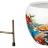 1775236164_Amazon-Brand-Solimo-Blossom-Flower-Planter-with-Tripod-Stand-Versatile-Indoor-Outdoor-Decor-Secure-Support-for-Pots.jpg Amazon Brand - Solimo Blossom Flower Planter with Tripod Stand | Versatile Indoor & Outdoor Decor | Secure Support for Pots