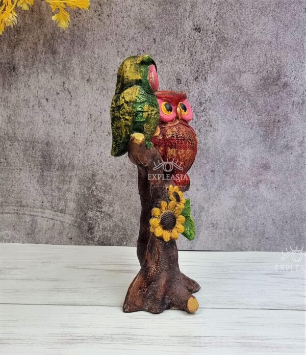 1775240175_Expleasia-OWL-Decorative-Showpiece-Vastu-Shastrafeeng-Shui-Ornament-Home-Decor-showpiece-showpiece-for-Home-Decor-OwlonabranchRGfabric.jpg Expleasia OWL Decorative Showpiece Vastu Shastra/feeng Shui Ornament | Home Decor showpiece| showpiece for Home Decor (OwlonabranchRGfabric)