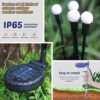 Solar Light for Outdoor Garden and Home, Waterproof Firefly Light Decor for Solar Balcony, Plant, Pot, Flower Decoration Light (2, Standard)