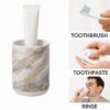 1775260918_LAGET®-Luxury-Plastic-Bathroom-Set-–-Soap-Dispenser-Toothbrush-Tumbler-Premium-Lotion-Pump-Bottle-Holder-Rust-Proof-Leak-Proof-Durable-Countertop-Bathroom-Accessories-2-Piece-Set-White.jpg LAGET® Luxury Plastic Bathroom Set – Soap Dispenser & Toothbrush Tumbler | Premium Lotion Pump Bottle Holder | Rust-Proof, Leak-Proof, Durable |Countertop Bathroom Accessories (2-Piece Set) (White)