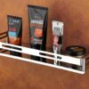 iSTAR 304 Stainless Steel Bathroom Shelf/Stand Kitchen Shelf/Bathroom Shelf and Rack/Bathroom Accessories Silver Stainless Steel Wall Shelf (12 X 5 Inches)