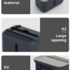 Self Adhesive Toilet Paper Holder for Bathroom with Mobile Stand, Wall Mounted Tissue Paper Holder, Toilet Paper Roll Holder for Bathroom, Bathroom Accessories (Navy Blue)