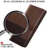 TheGiftKart Flip Back Cover Case for Samsung Galaxy M17e 5G / A07 / F70e / A07 5G | Dual-Color Leather Finish | Inbuilt Stand & Pockets | Wallet Style Flip Cover Case (Faux Leather, Brown & Coffee)