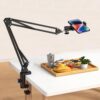 1775294189_MountPro-K10-Overhead-Video-Stand-for-Phone-with-Adjustable-Lazy-Arm-360°-Rotating-Metal-Desk-Clamp-Stand-for-Video-Recording-Streaming-Cooking-Craft-Art-Desk-Content-Creation-Black.jpg MountPro K10 Overhead Video Stand for Phone with Adjustable Lazy Arm, 360° Rotating Metal Desk Clamp Stand for Video Recording, Streaming, Cooking, Craft, Art, Desk & Content Creation (Black)