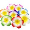 VRB Dec™ Artificial gBig Foam Hawaaii Fake Foam Water Floating Flowers for Pooja Thali, Festival and Events, Home, Table, Badroom, Pooja Room, Diwali Decoration (12, White)