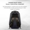 SWISS MILITARY Hard Shell Backpack for Men Women, Alien Series ABS Hardshell, Travel Laptop Bag Fits Up to 15.6 Inch, Stylish Office College School Backpack, Durable & Lightweight