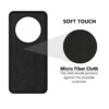 VIDO Silicone Exclusive Soft Back Case Cover for Realme 12 5G / Realme 12X 5G / Realme C65 5G/ Realme 13 5G(Shock Proof |360 Degree Complete Protection),Black