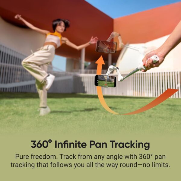 1775328981_Insta360-Flow-2-Pro-Grey-AI-Tracking-Phone-Gimbal-200-App-Tracking-with-DockKit-Multi-Person-Tracking-360o-Pan-Tracking-Built-in-TripodSelfie-Stick-iPhoneAndroid-Portable-Stabilizer.jpg Insta360 Flow 2 Pro Grey - AI Tracking Phone Gimbal, 200+ App Tracking with DockKit, Multi-Person Tracking, 360º Pan Tracking, Built-in Tripod/Selfie Stick, iPhone/Android Portable Stabilizer