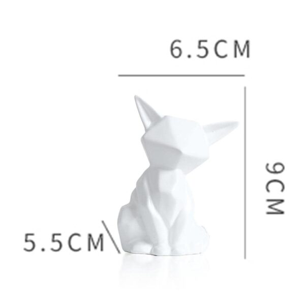 1775337199_3xMatt-Ceramic-Fox-Figurine-Desktop-Sculpture-Craft-Home-Decoration-White-S.jpg 3xMatt Ceramic Fox Figurine Desktop Sculpture Craft Home Decoration White S
