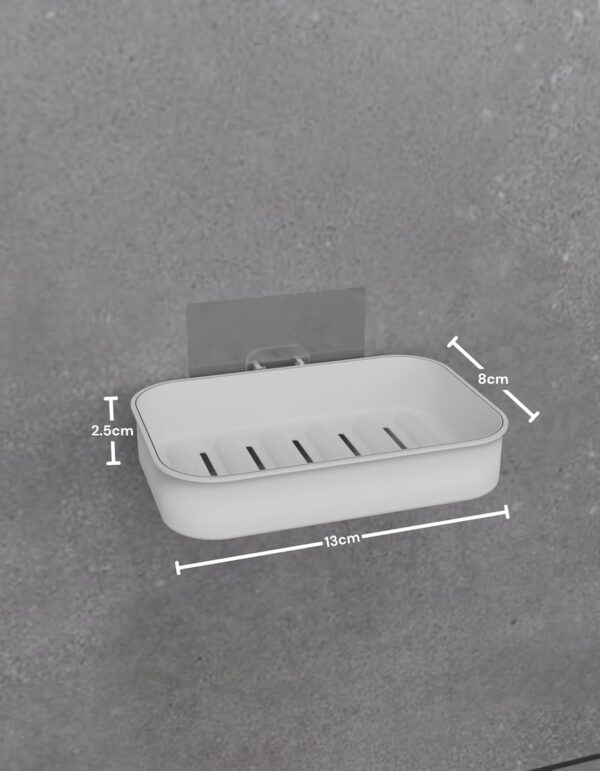 1775350597_Bathroom-Shelf-Soap-Dish-Set-Without-Drill-No-Drill-Wall-Mounted-Bathroom-Organizer-Waterproof-Rack-Shelf-for-Bathroom-Kitchen-Washbasin-1-Soap-Dish-1-Shelf-Set.jpg Bathroom Shelf & Soap Dish Set Without Drill | No Drill Wall Mounted Bathroom Organizer | Waterproof Rack Shelf for Bathroom, Kitchen & Washbasin - 1 Soap Dish & 1 Shelf Set