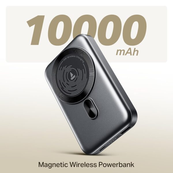 1775351452_Boat-EnergyShroom-PB331-Magsafe-10000mAh-Magnetic-Wireless-Powerbank-15W-Wireless-22.5W-Wired-Charging-for-iPhone-16-15-14-13-12-Android-Other-Qi-Enabled-Devices-Ash-Black.jpg Boat EnergyShroom PB331 (Magsafe) 10000mAh Magnetic Wireless Powerbank, 15W Wireless & 22.5W Wired Charging for (iPhone 16, 15, 14, 13 & 12, Android & Other Qi Enabled Devices) (Ash Black)