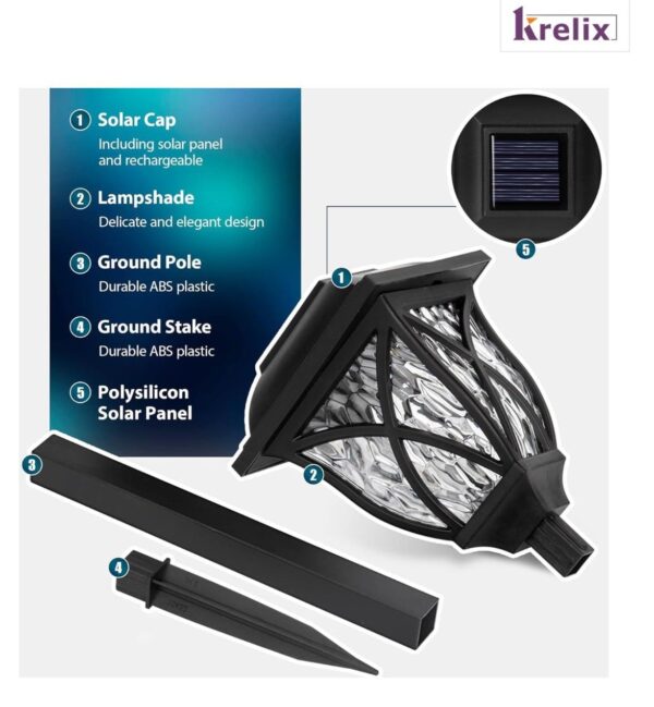 1775355909_Solpex-RadiantGlow-6-Pack-Solar-LED-Pathway-Lights-–-Waterproof-Outdoor-Garden-Landscape-Lighting-for-Lawn-Patio-and-Walkway.jpg Solpex RadiantGlow 6-Pack Solar LED Pathway Lights – Waterproof Outdoor Garden & Landscape Lighting for Lawn, Patio, and Walkway