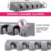 1775359175_Broom-Holder-Wall-Mounted-Mop-Holder-for-Wall-Broom-Stick-Holder-Mounted-Stand-Storage-Broomstick-Brush-Mount-Organizer-with-Hanger-Hooks-5-Slot-6-Hooks-Grey-Polypropylene.jpg Broom Holder Wall Mounted, Mop Holder for Wall, Broom Stick Holder Mounted Stand, Storage Broomstick Brush Mount Organizer with Hanger Hooks (5 Slot 6 Hooks)- Grey, Polypropylene