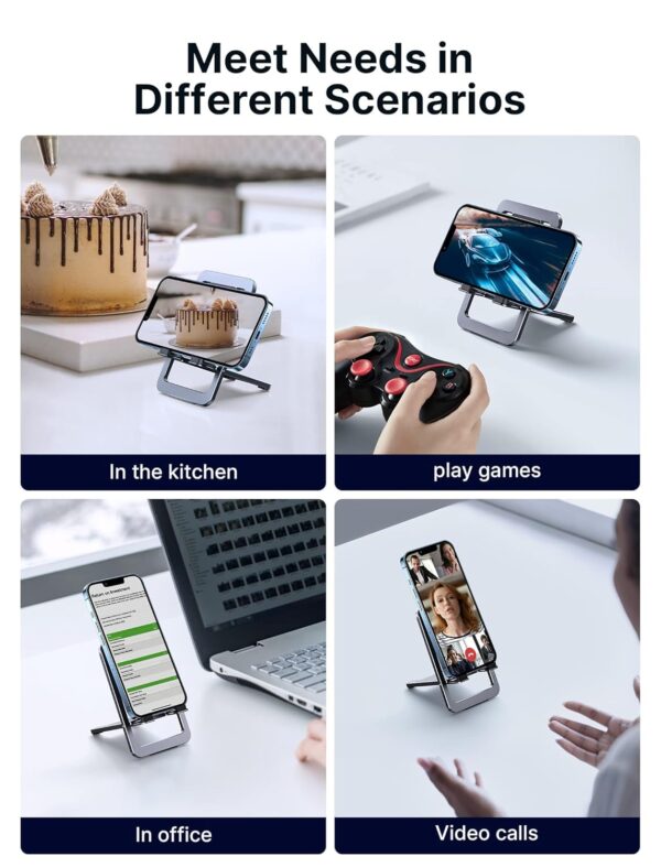 1775367550_JSAUX-Universal-Mobile-Stand-for-Desk-Foldable-Aluminum-Adjustable-Phone-Stand-for-Desk-Smart-Gadgets-Mobile-Holder-for-Home-Compatible-for-iPhone-161514-Pro-Max-Galaxy-S25S24S23-Grey.jpg JSAUX Universal Mobile Stand for Desk, Foldable Aluminum Adjustable Phone Stand for Desk Smart Gadgets, Mobile Holder for Home Compatible for iPhone 16/15/14 Pro Max, Galaxy S25/S24/S23, Grey