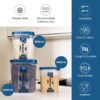 1775383816_FLAIR-Plastic-Storewell-Square-Food-Storage-Containers-Set-Of-3-6L-8L-12L-Blue-Air-Tight-Containers-For-Kitchen-Storage-Ideal-Kitchen-BoXFor-Rice-Atta-And-Grains-Bpa-Free-Food-Grade.jpg FLAIR Plastic Storewell Square Food Storage Containers Set Of 3 (6L, 8L, 12L)- Blue, Air Tight Containers For Kitchen Storage Ideal Kitchen BoXFor Rice, Atta And Grains, Bpa-Free, Food Grade