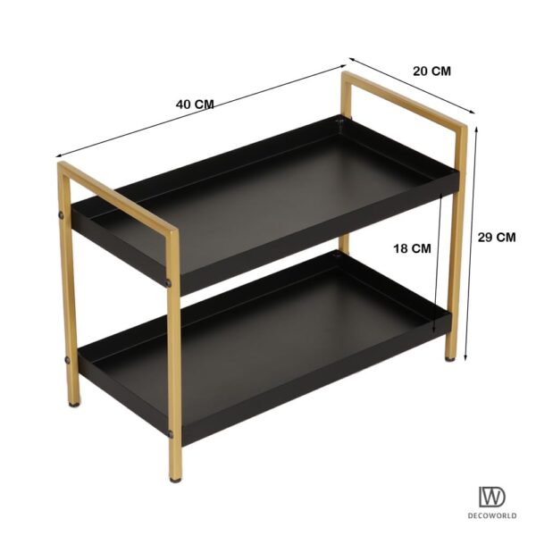1775395874_DECOWORLD-2-Tier-Multipurpose-Countertop-Organizer-Rack-Multishelf-Storage-Stand-for-Kitchen-Bathroom-or-Dressing-Table-Spice-RackCosmetics-Organizer-or-Bathroom-Organizer.jpg DECOWORLD || 2 Tier Multipurpose Countertop Organizer Rack || Multishelf Storage Stand for Kitchen, Bathroom or Dressing Table|| Spice Rack,Cosmetics Organizer or Bathroom Organizer