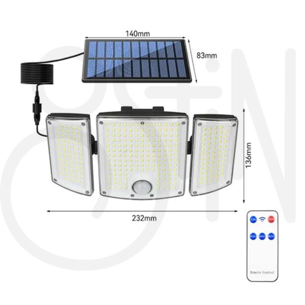 1775401694_Ostin-Solar-Security-Lights-180°-Wide-Angle-Solar-Motion-Sensor-Light-3-Head-Adjustable-Solar-Wall-Lights-for-Garage-Garden-Yard-Porch-Patio-Light.jpg Ostin Solar Security Lights 180° Wide Angle Solar Motion Sensor Light 3 Head Adjustable Solar Wall Lights for Garage, Garden, Yard, Porch, Patio Light