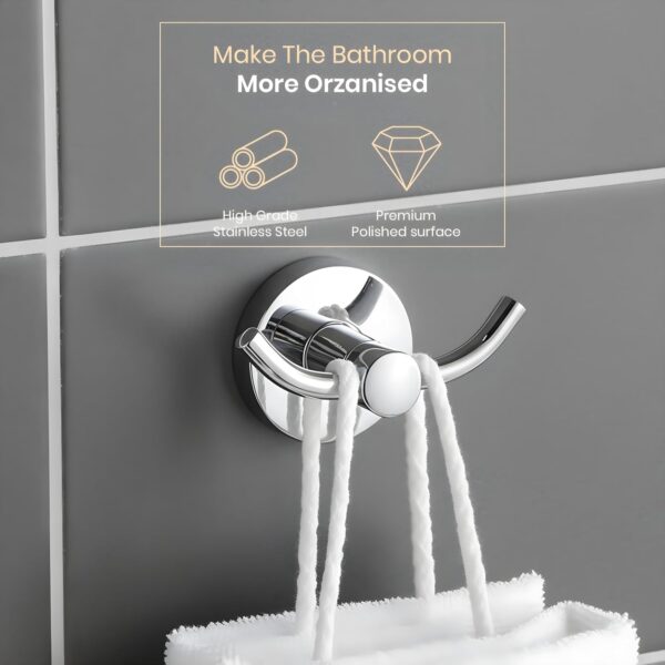 1775407415_Premium-SS-304-Robe-Hook-Wall-Mounted-Cloth-Towel-Hanger-Bathroom-Door-Hook-Rustproof-Waterproof-Chrome-Finish-Modern-Bathroom-Accessories-Robe-Hook.jpg Premium SS 304 Robe Hook | Wall Mounted Cloth & Towel Hanger | Bathroom Door Hook | Rustproof Waterproof Chrome Finish | Modern Bathroom Accessories (Robe Hook)