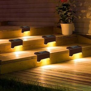 Solar Light Outdoor Garden Waterproof Stair Deck Pool Patio Fence Gate Yard Floor Step Railing Window Balcony Sunlight Pathway (8)