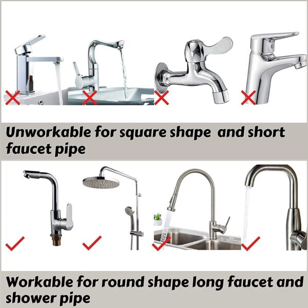 FLEEXA Kitchen Sink Sponge Holder – Over Faucet Stainless Steel Caddy for Soap, Brushes & Scrubbers – No Suction or Drilling Needed
